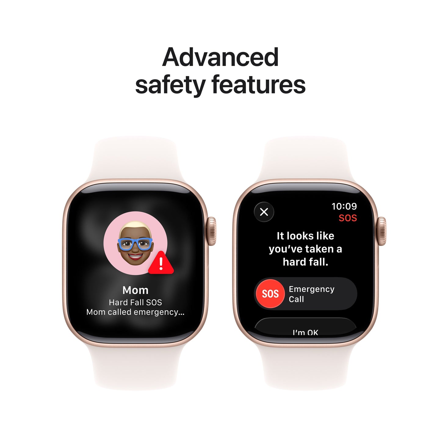 Apple Watch Series 11 GPS 42mm Rose Gold Aluminium Case with Light Blush Sport Band - S/M - iSTYLE MK