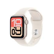 Apple Watch SE 3 GPS 40mm Starlight Aluminium Case with Starlight Sport Band - M/L - iSTYLE MK