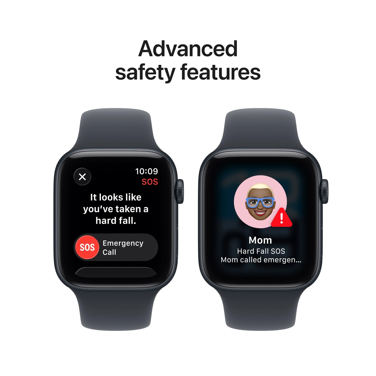 Apple Watch SE 3 GPS 44mm Midnight Aluminium Case with Midnight Sport Band - M/L - iSTYLE MK