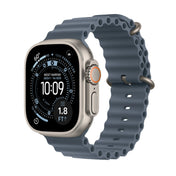 Apple Watch Ultra 3 GPS + Cellular 49mm Natural Titanium Case with Anchor Blue Ocean Band - iSTYLE MK