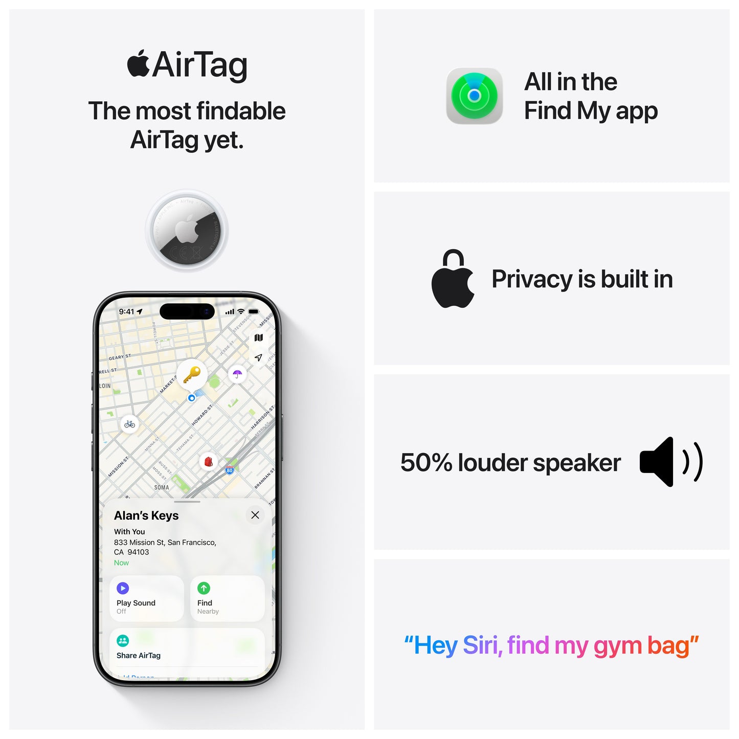 AirTag 4 pack - iSTYLE.mk