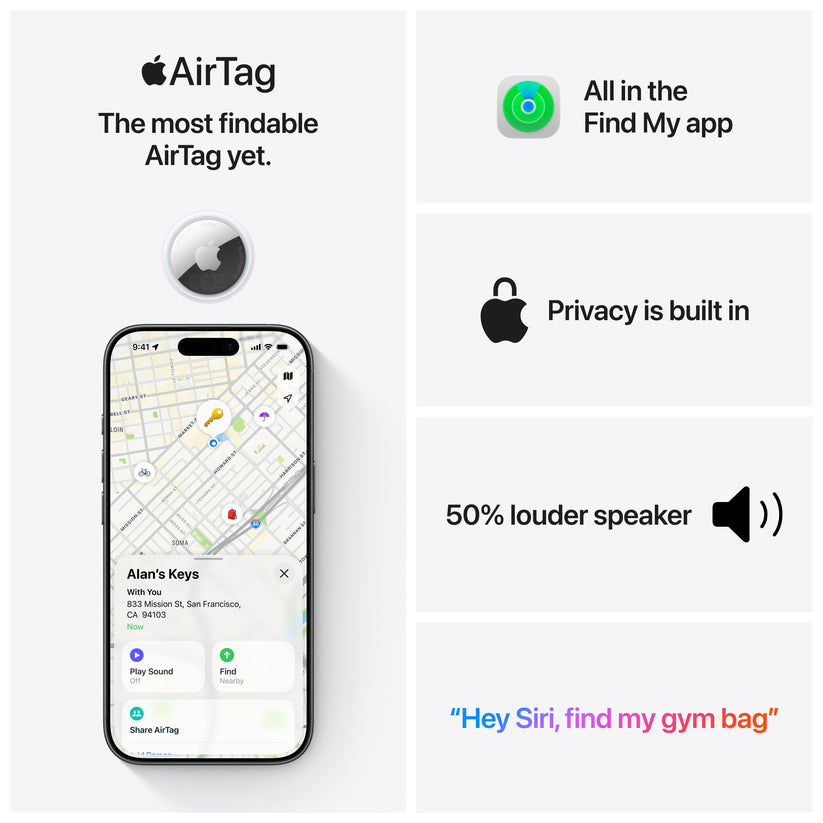 AirTag 4 pack - iSTYLE.mk