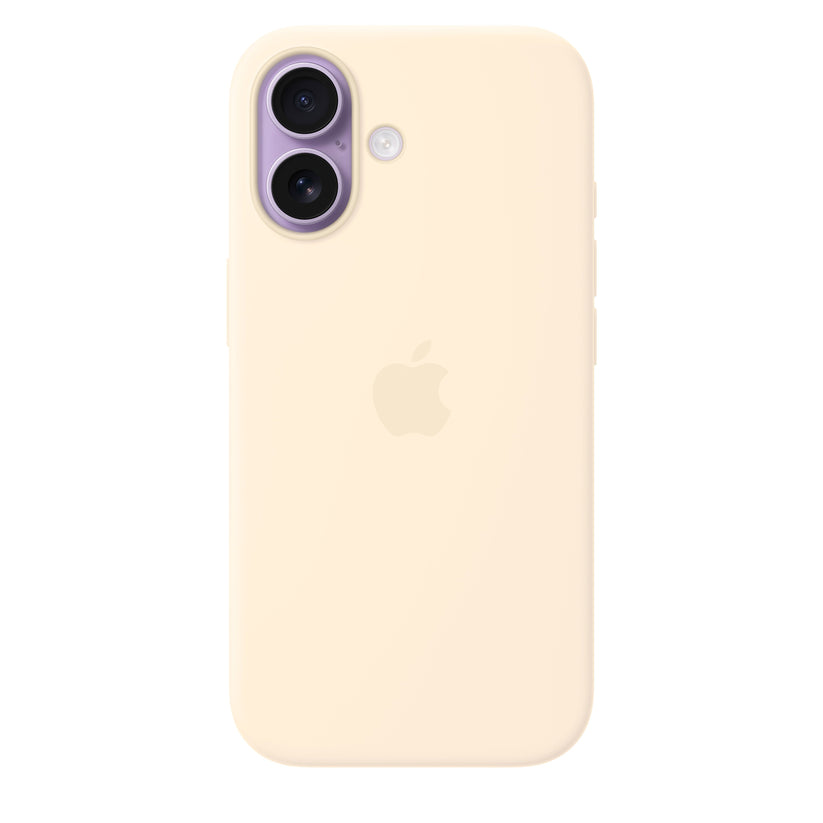 iPhone 17 Silicone Case with MagSafe – Vanilla - iSTYLE.mk
