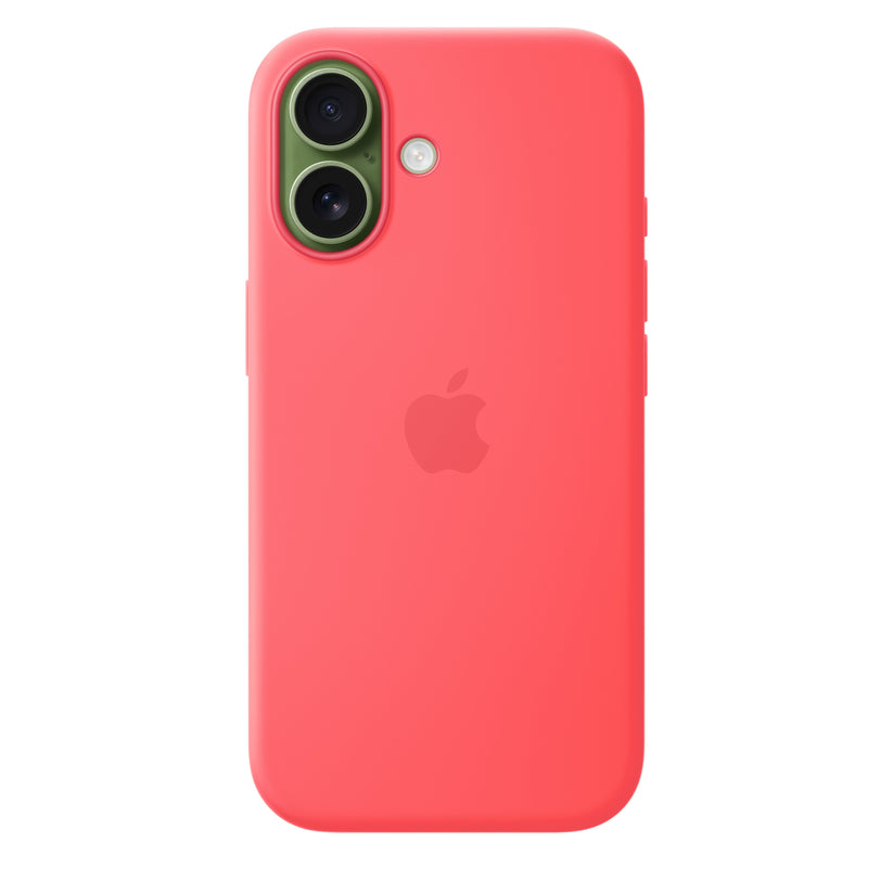 iPhone 17 Silicone Case with MagSafe – Bright Guava - iSTYLE.mk