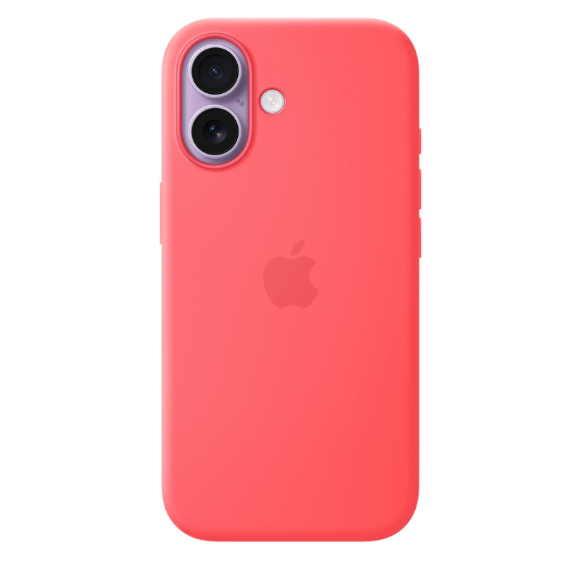 iPhone 17 Silicone Case with MagSafe – Bright Guava - iSTYLE.mk
