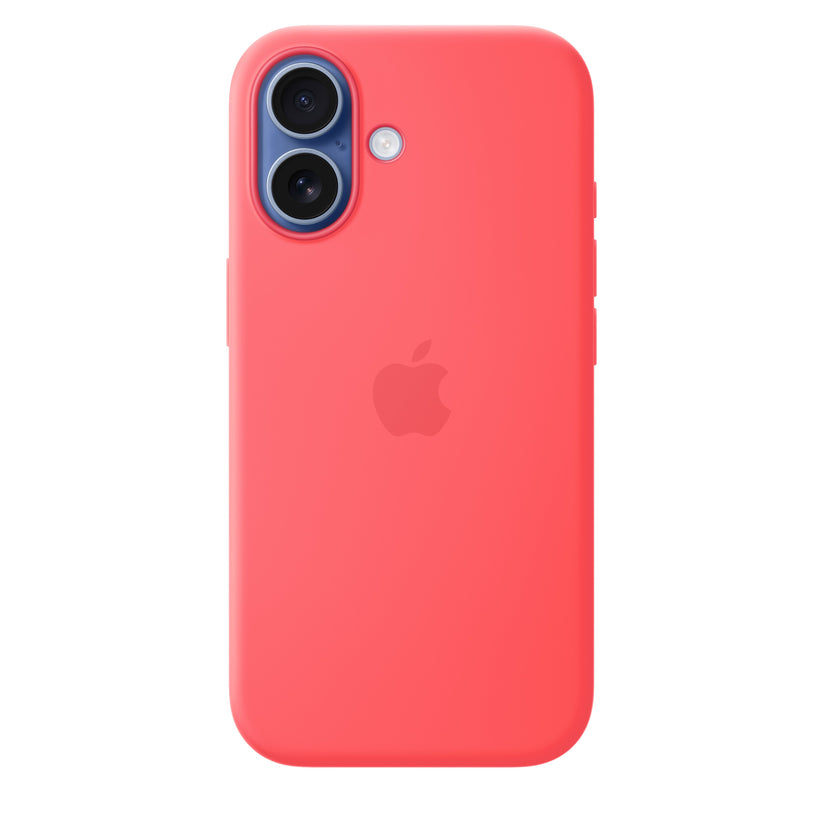 iPhone 17 Silicone Case with MagSafe – Bright Guava - iSTYLE.mk