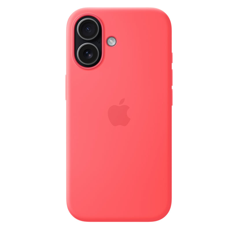 iPhone 17 Silicone Case with MagSafe – Bright Guava - iSTYLE.mk