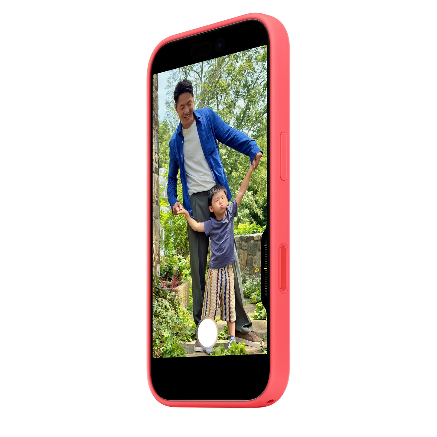 iPhone 17 Silicone Case with MagSafe – Bright Guava - iSTYLE.mk
