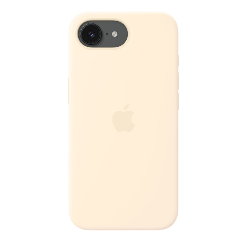 iPhone 17e Silicone Case with MagSafe – Vanilla - iSTYLE.mk