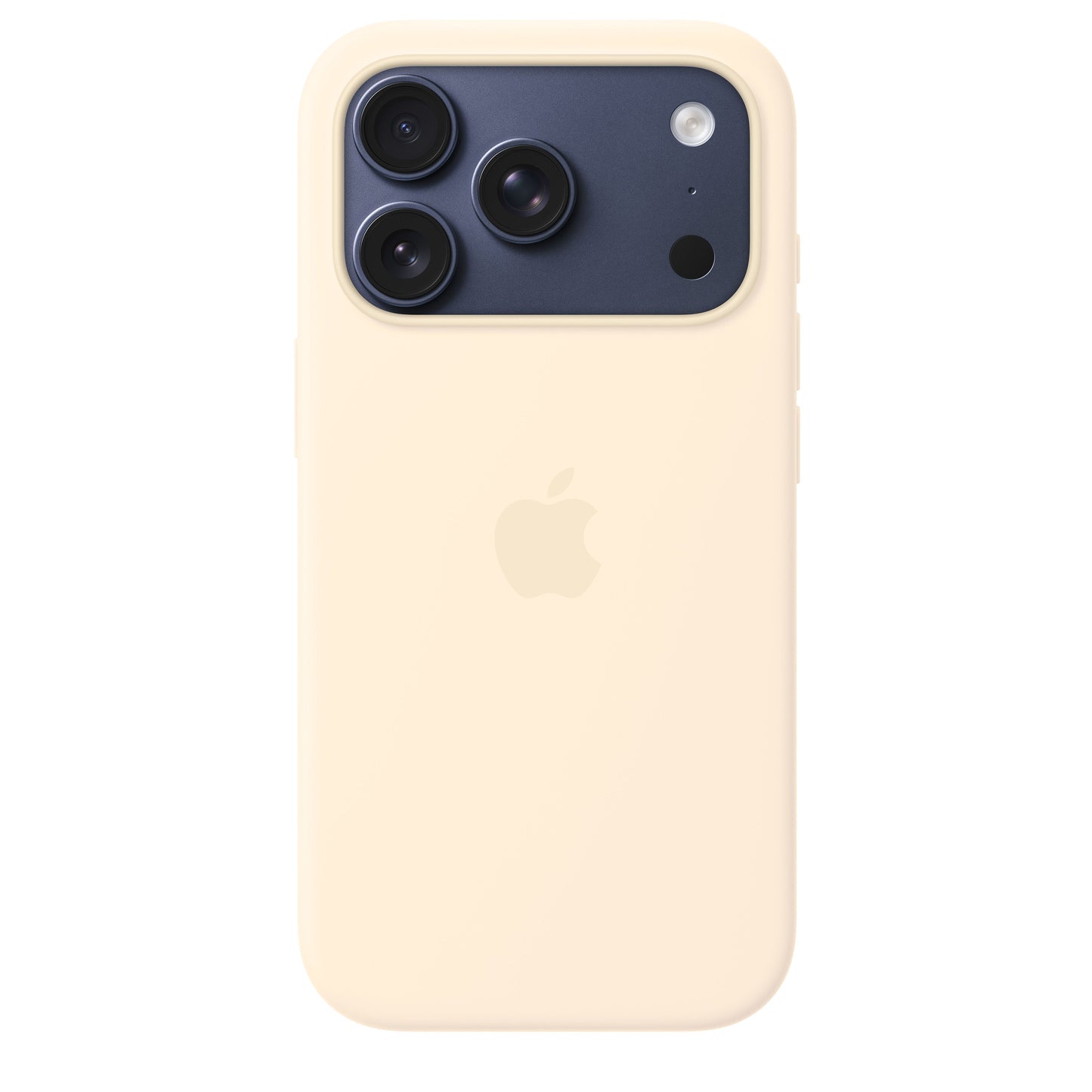 iPhone 17 Pro Silicone Case with MagSafe – Vanilla - iSTYLE.mk