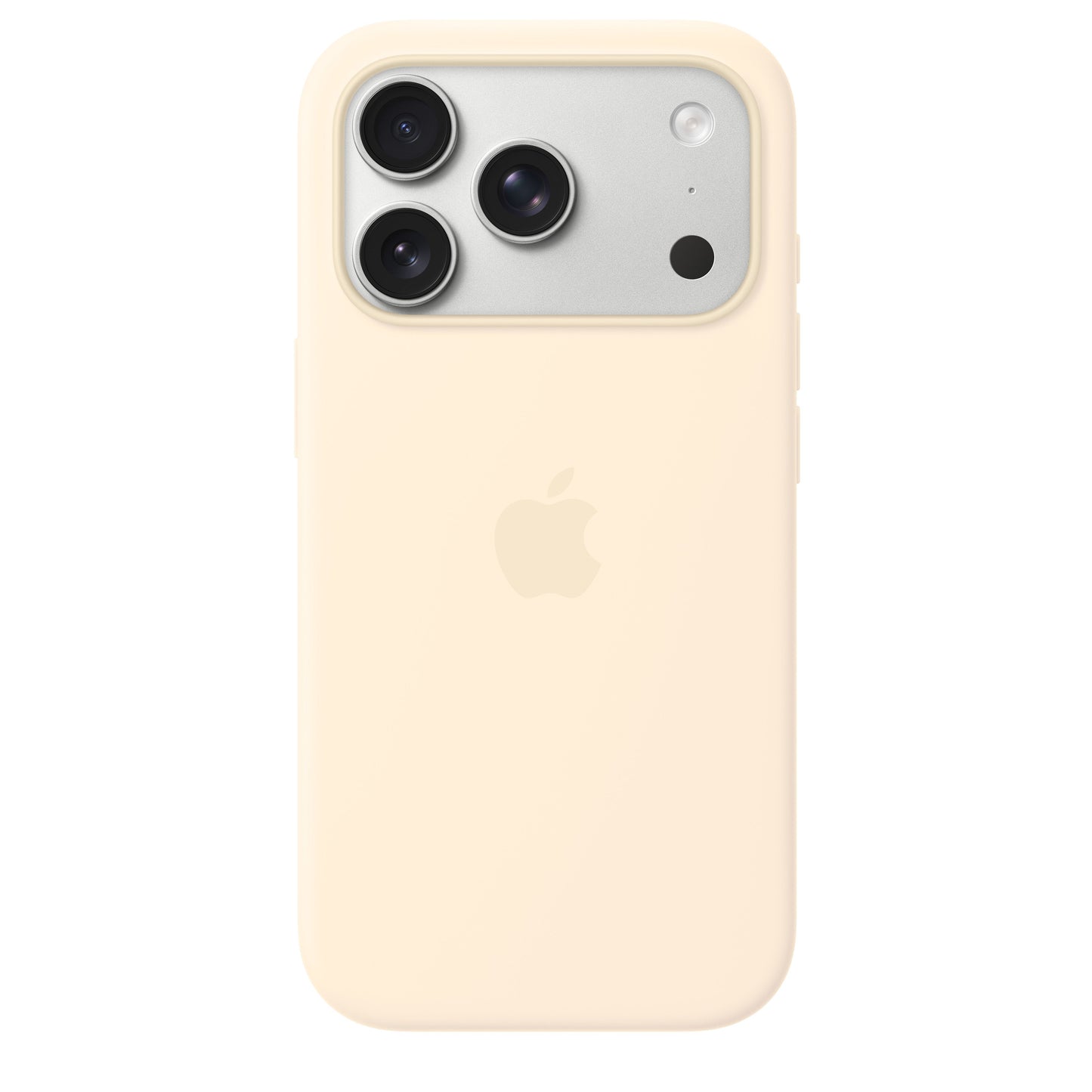 iPhone 17 Pro Silicone Case with MagSafe – Vanilla - iSTYLE.mk