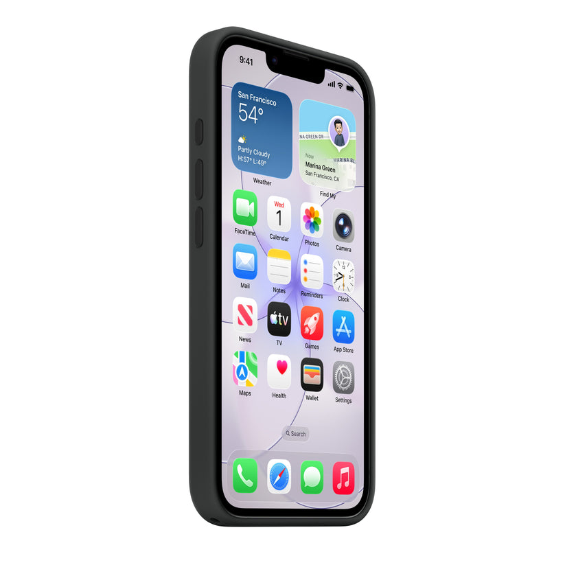 iPhone 17e Silicone Case with MagSafe – Black - iSTYLE.mk