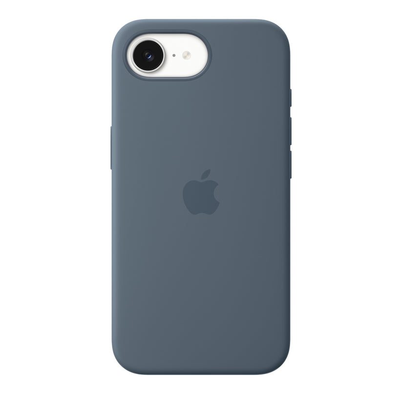 iPhone 17e Silicone Case with MagSafe – Anchor Blue - iSTYLE.mk
