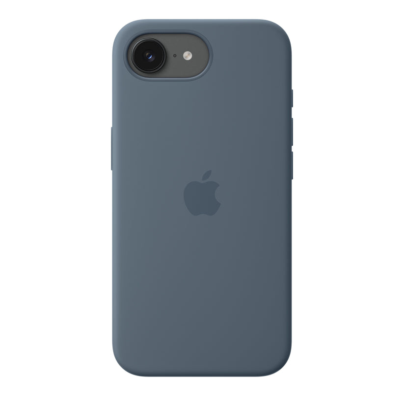 iPhone 17e Silicone Case with MagSafe – Anchor Blue - iSTYLE.mk