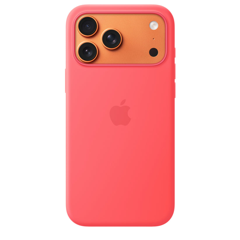 iPhone 17 Pro Max Silicone Case with MagSafe – Bright Guava - iSTYLE.mk