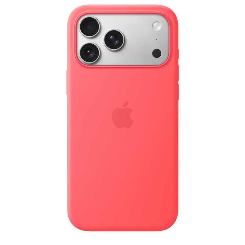 iPhone 17 Pro Max Silicone Case with MagSafe – Bright Guava - iSTYLE.mk