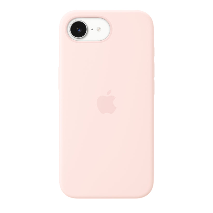 iPhone 17e Silicone Case with MagSafe – Soft Pink - iSTYLE.mk