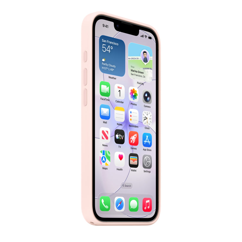 iPhone 17e Silicone Case with MagSafe – Soft Pink - iSTYLE.mk