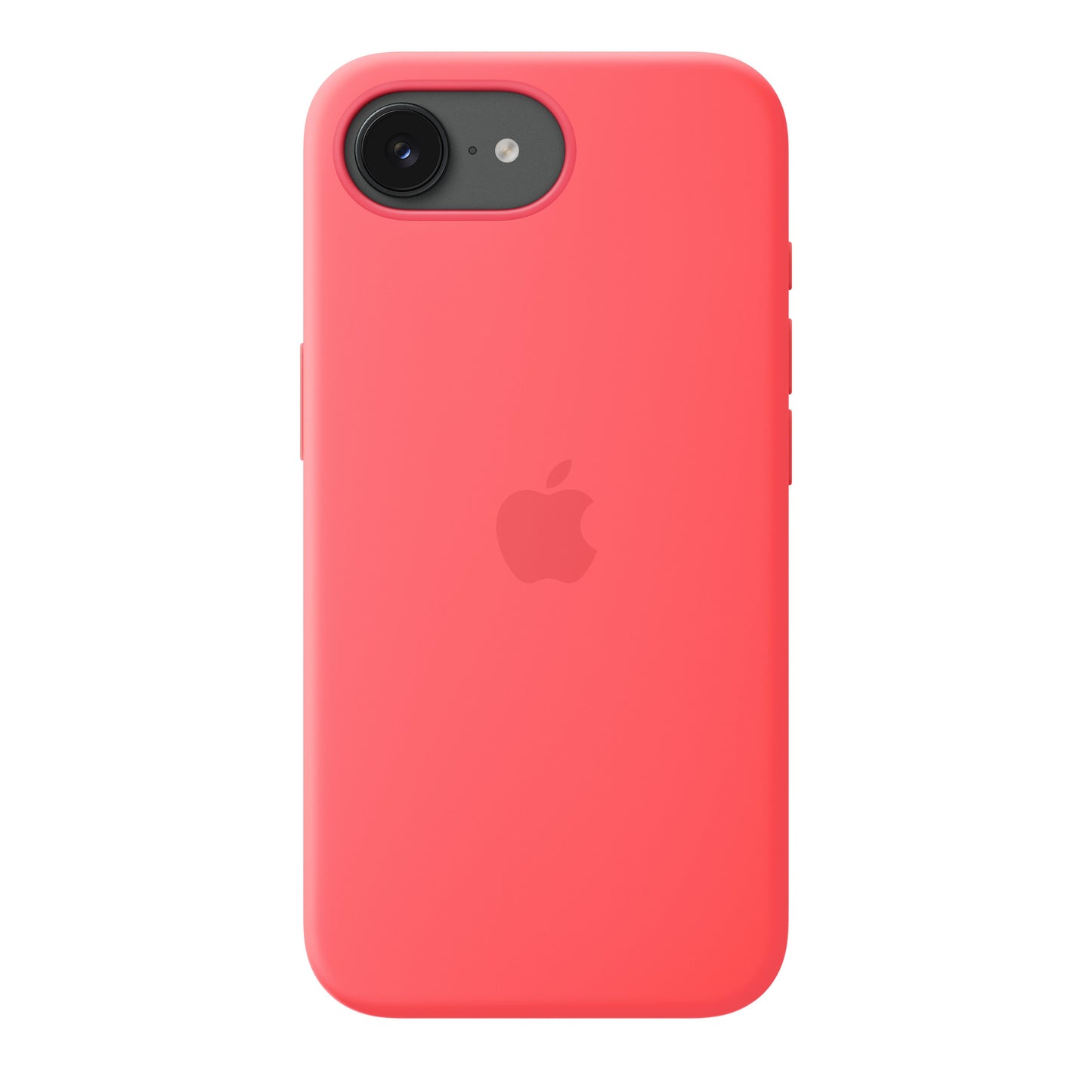 iPhone 17e Silicone Case with MagSafe – Bright Guava - iSTYLE.mk