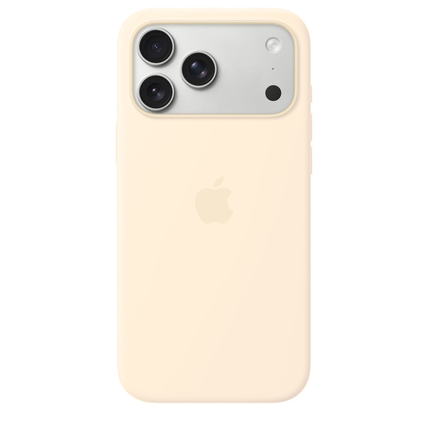 iPhone 17 Pro Max Silicone Case with MagSafe – Vanilla - iSTYLE.mk