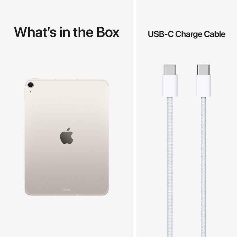 11-inch iPad Air Wi-Fi + Cellular 128GB - Starlight (M4) - iSTYLE.mk