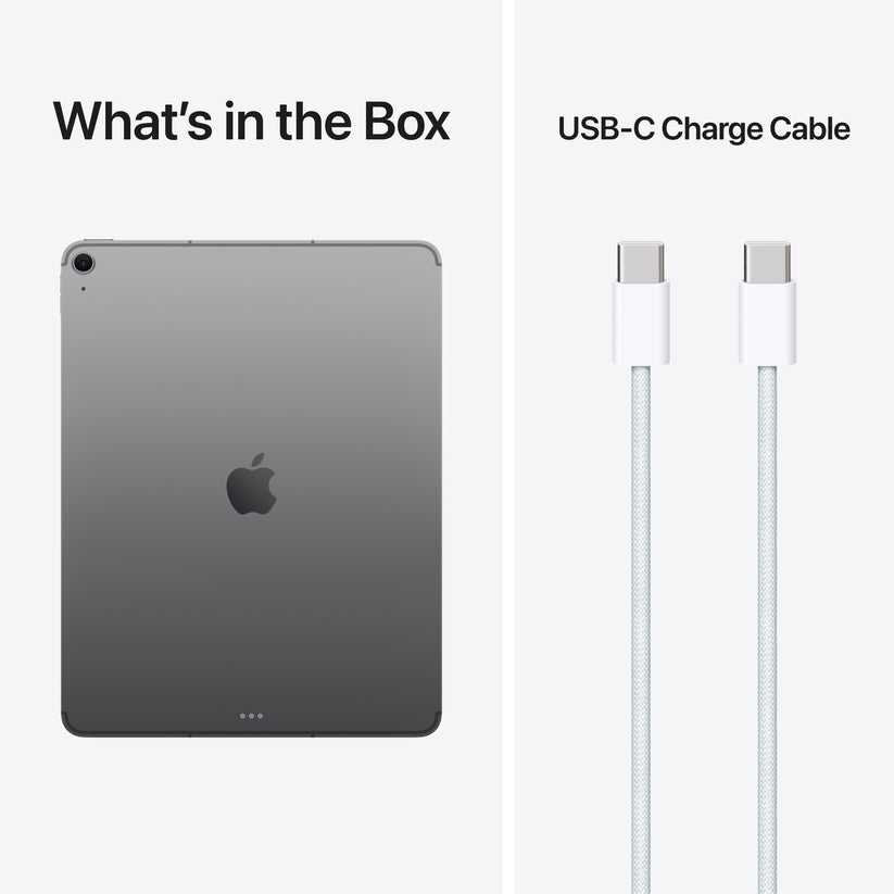 13-inch iPad Air Wi-Fi + Cellular 128GB - Space Gray (M4) - iSTYLE.mk