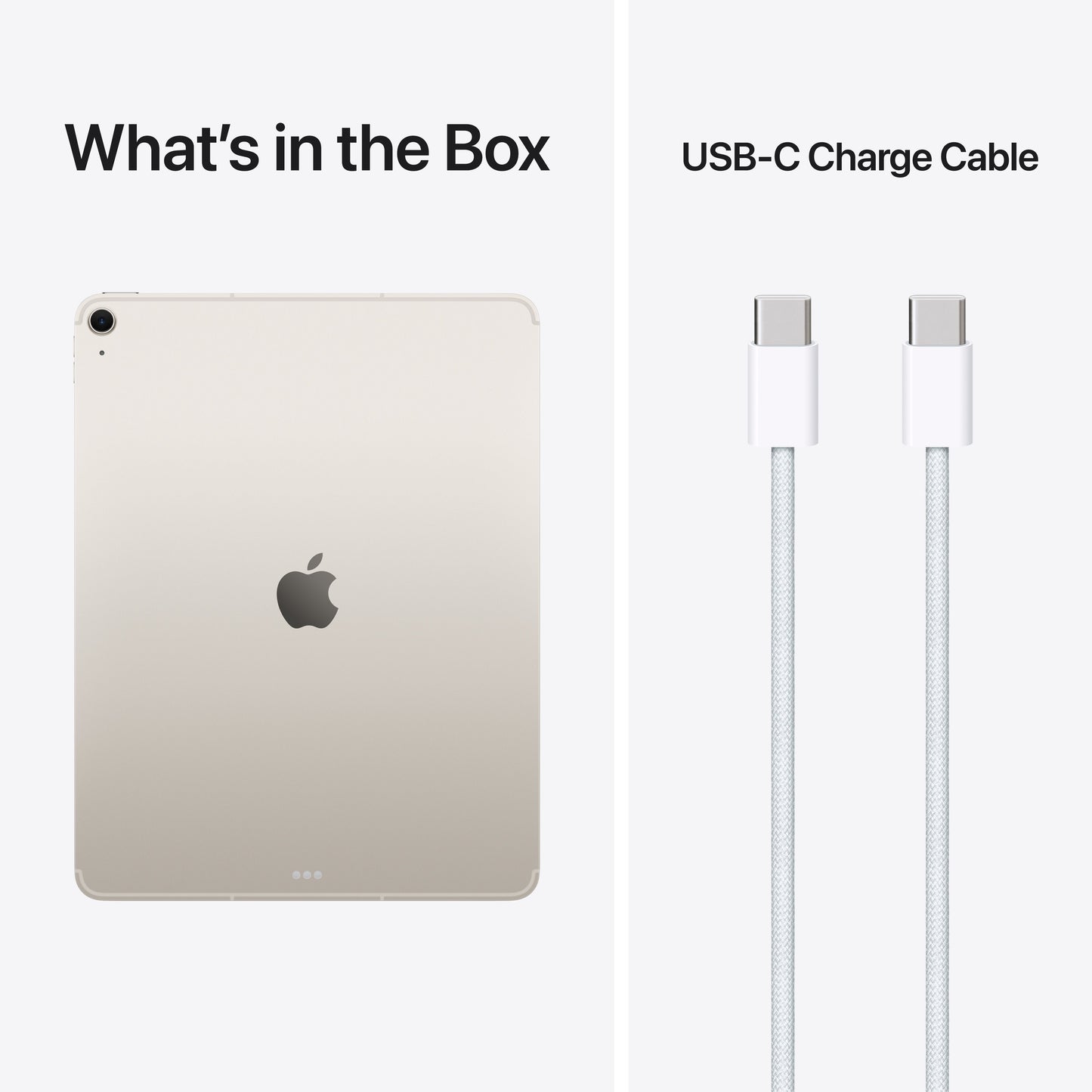13-inch iPad Air Wi-Fi + Cellular 1TB - Starlight (M4) - iSTYLE.mk