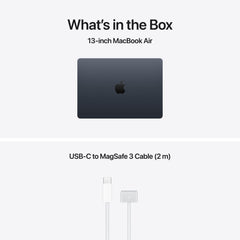 13-inch MacBook Air: Apple M5 chip with 10-core CPU and 8-core GPU, 512GB SSD - Midnight - iSTYLE.mk