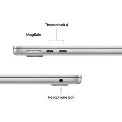 13-inch MacBook Air: Apple M5 chip with 10-core CPU and 8-core GPU, 512GB SSD - Silver - iSTYLE.mk