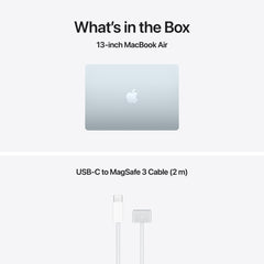13-inch MacBook Air: Apple M5 chip with 10-core CPU and 10-core GPU, 1TB SSD - Sky Blue - iSTYLE.mk