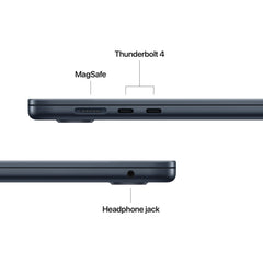 15-inch MacBook Air: Apple M5 chip with 10-core CPU and 10-core GPU, 512GB SSD - Midnight - iSTYLE.mk