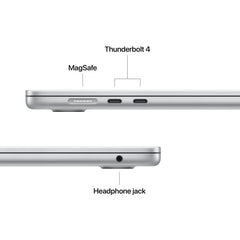 15-inch MacBook Air: Apple M5 chip with 10-core CPU and 10-core GPU, 1TB SSD - Silver - iSTYLE.mk