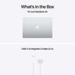 15-inch MacBook Air: Apple M5 chip with 10-core CPU and 10-core GPU, 1TB SSD - Silver - iSTYLE.mk