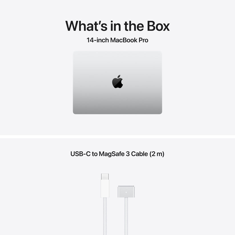14-inch MacBook Pro: Apple M5 Pro chip with 15-core CPU and 16-core GPU, 2TB SSD - Silver - iSTYLE.mk