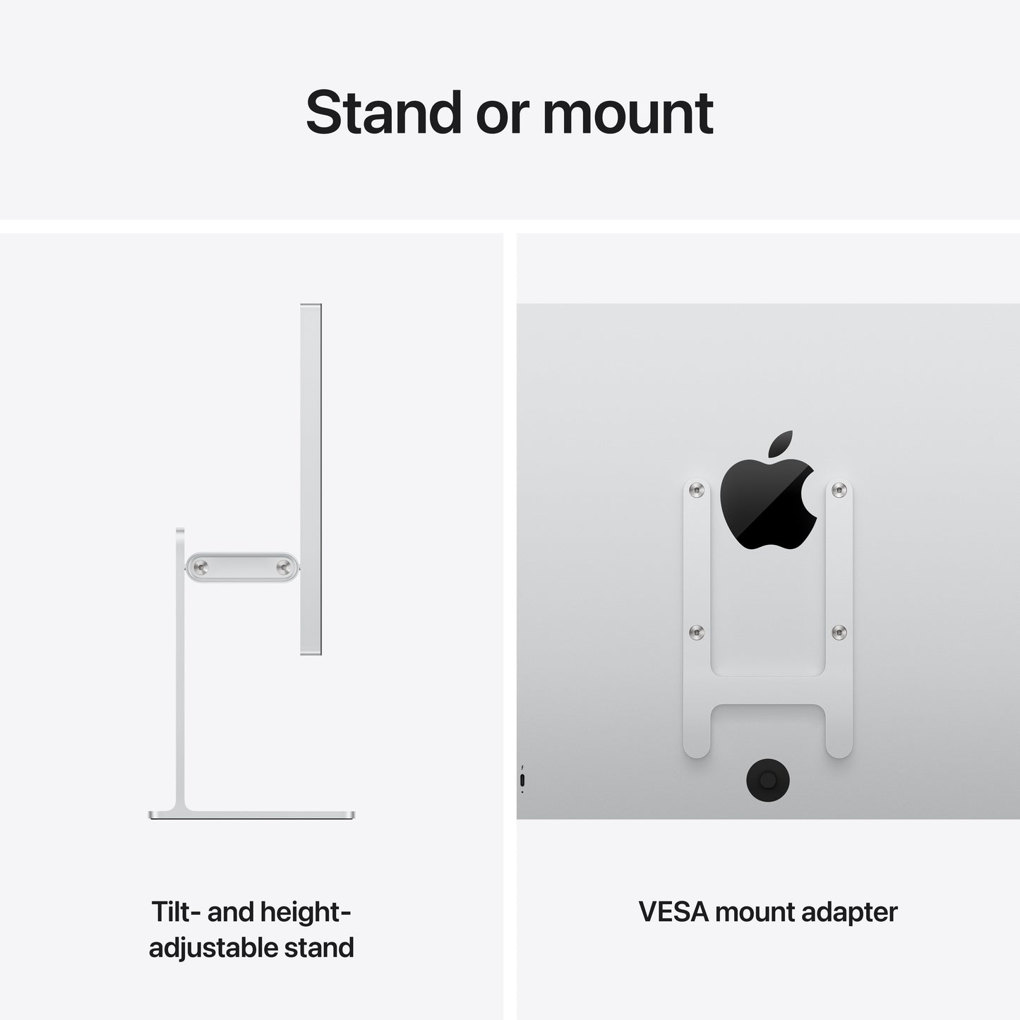 Studio Display XDR - Nano-texture glass - Tilt- and height-adjustable stand - iSTYLE.mk