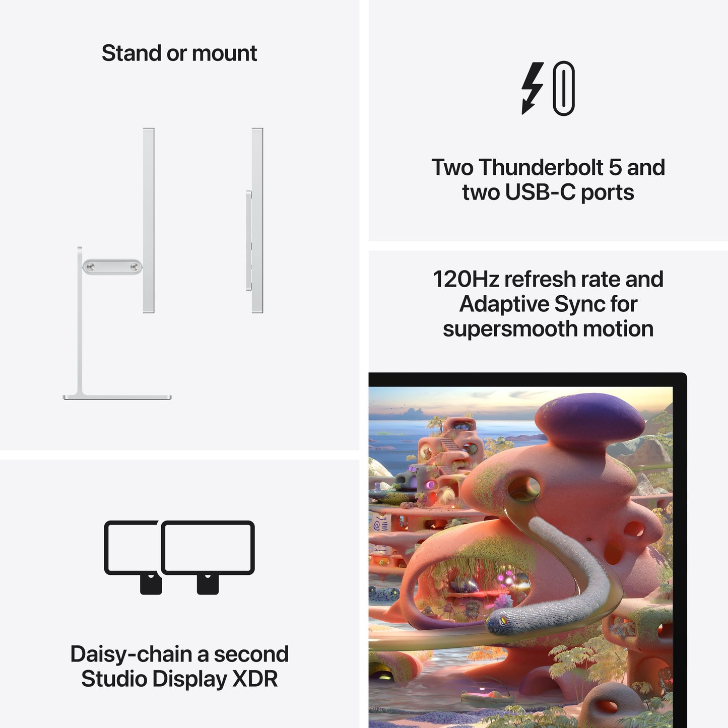 Studio Display XDR - Standard glass - VESA mount adapter - iSTYLE.mk