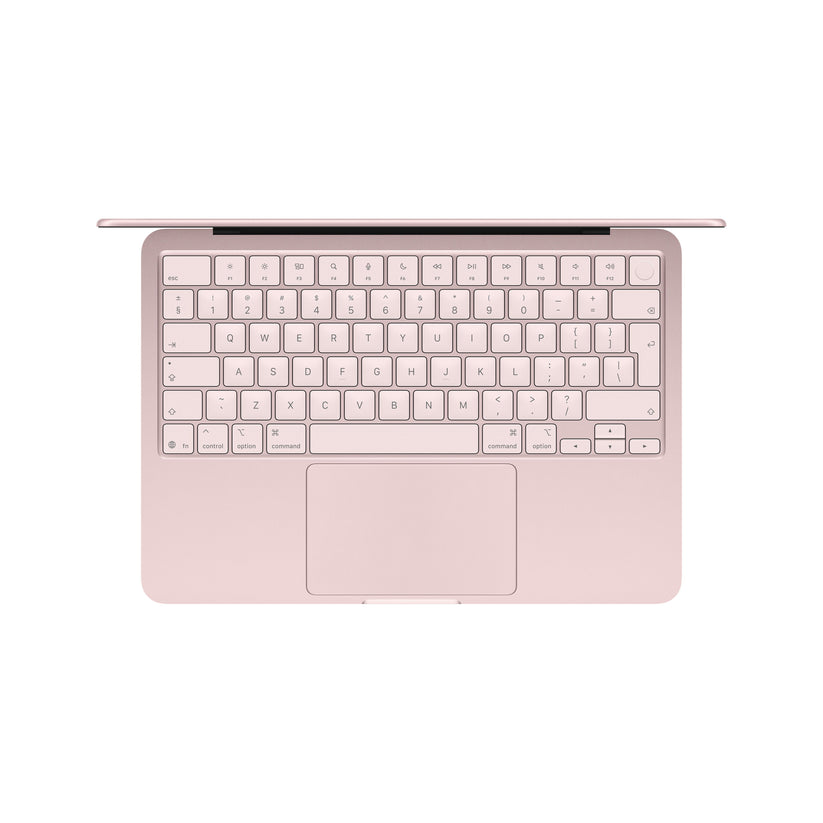 13-inch MacBook Neo: Apple A18 Pro chip with 6‑core CPU and 5‑core GPU, Magic Keyboard with Touch ID, 512GB SSD - Blush - iSTYLE.mk
