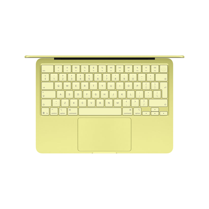 13-inch MacBook Neo: Apple A18 Pro chip with 6‑core CPU and 5‑core GPU, Magic Keyboard with Touch ID, 512GB SSD - Citrus - iSTYLE.mk
