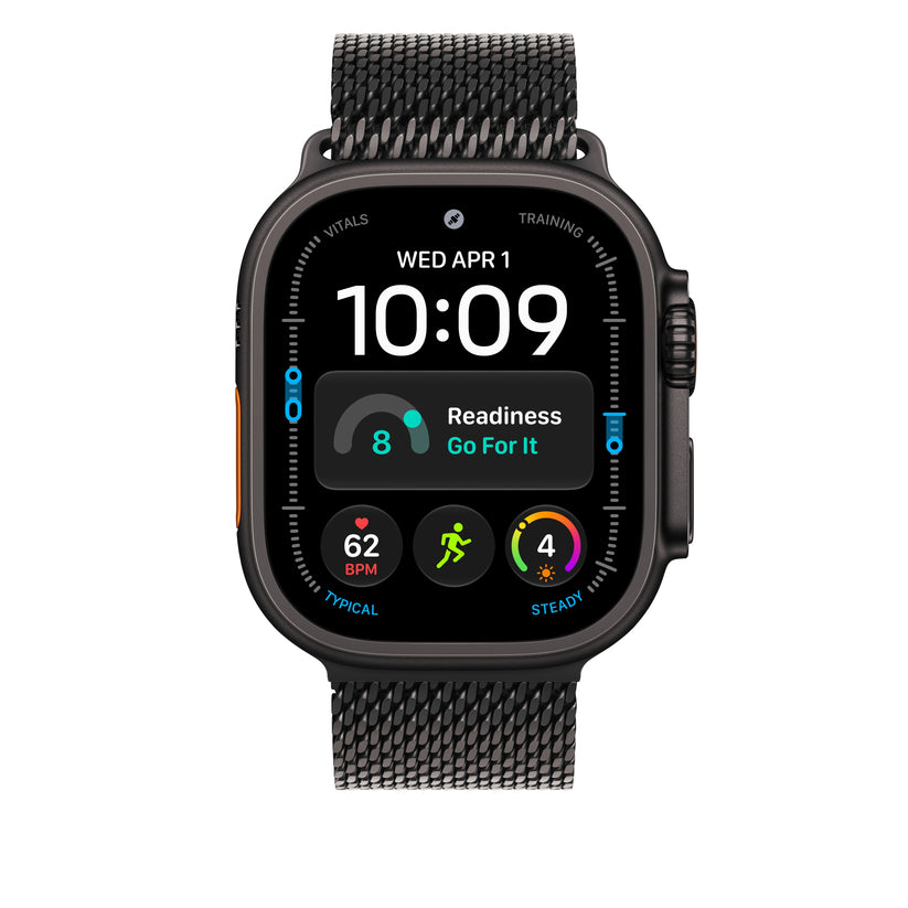 49mm Black Titanium Milanese Loop - Large - iSTYLE.mk