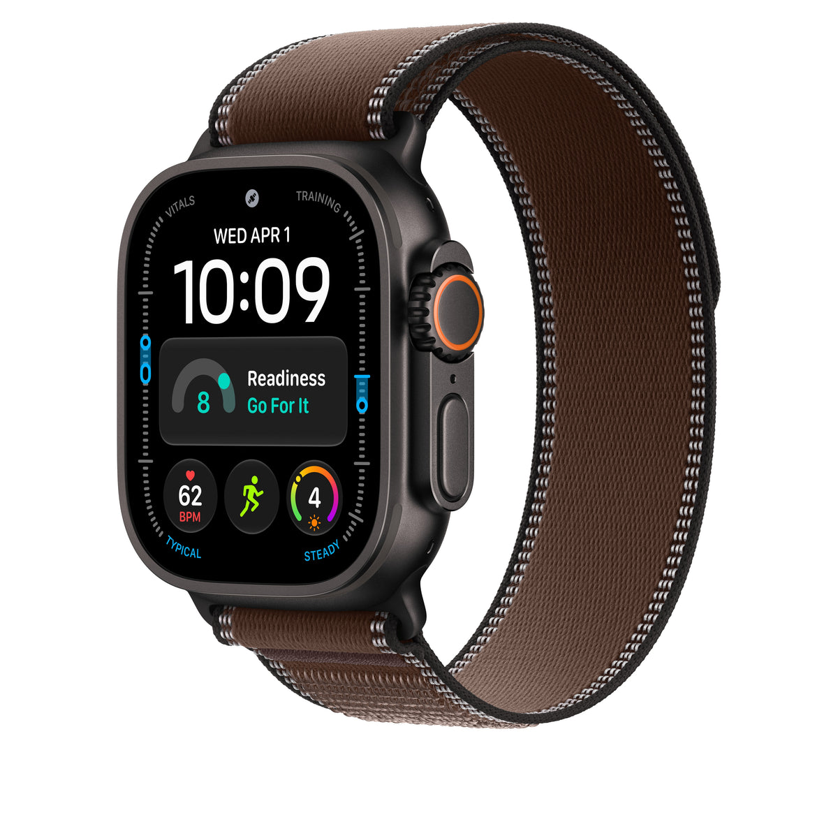 49mm Dark Umber Trail Loop - S/M - Black Titanium Finish - iSTYLE.mk