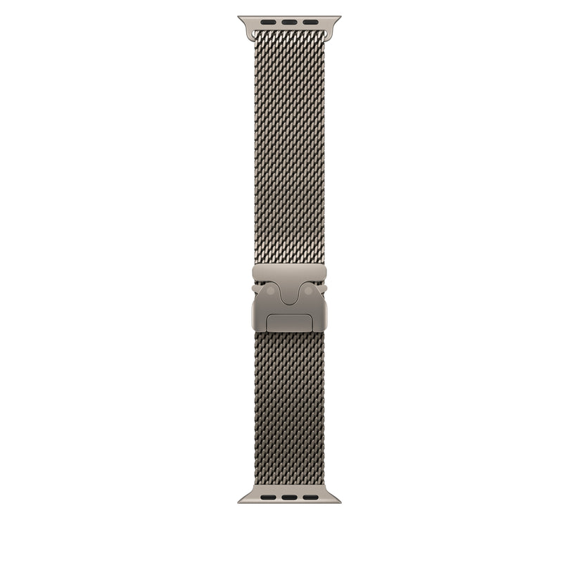 49mm Natural Titanium Milanese Loop - Small - iSTYLE.mk