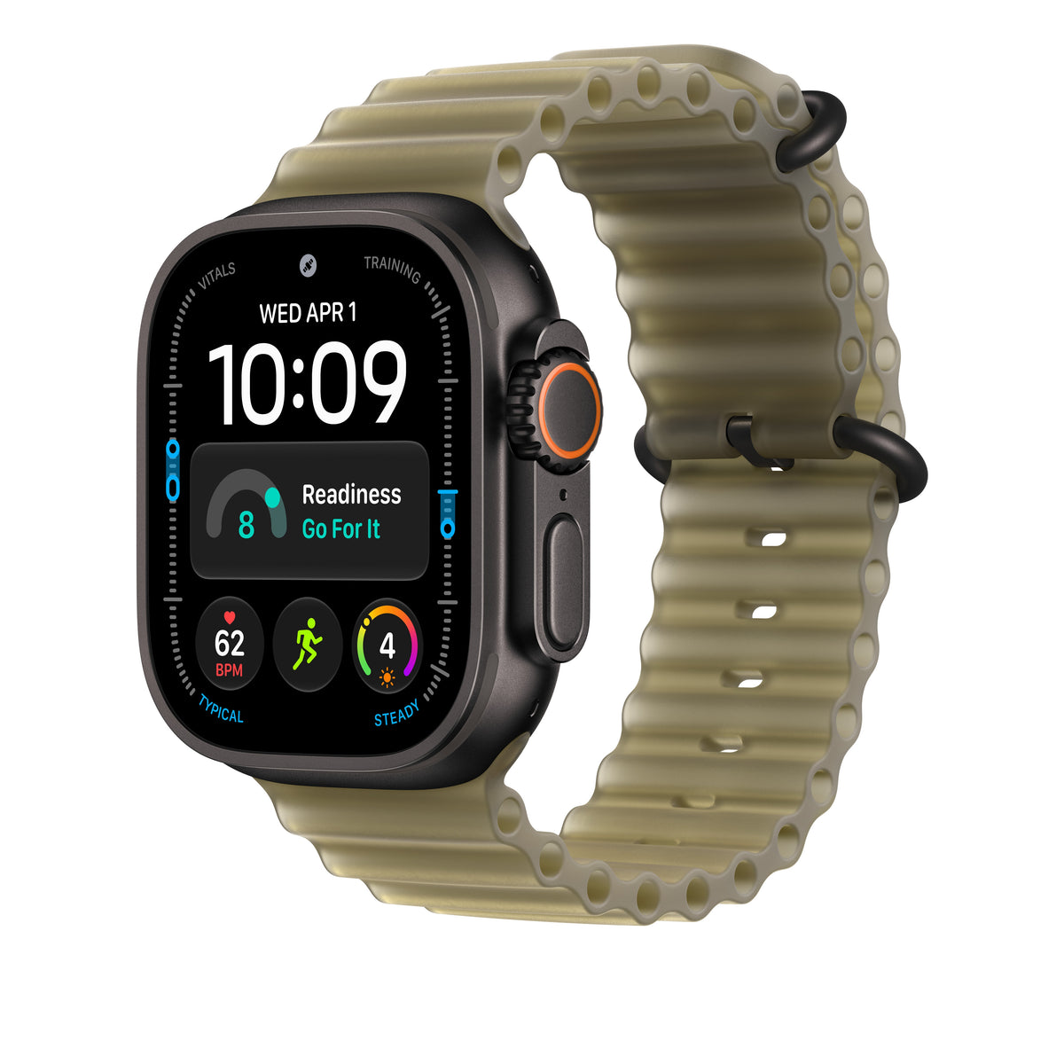 49mm Translucent Kelp Ocean Band - Black Titanium Finish - iSTYLE.mk