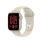 Apple Watch SE 3 GPS 40mm Starlight Aluminium Case with Sand Sport Band - M/L - iSTYLE.mk