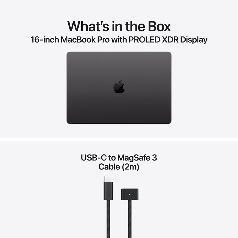 16-inch MacBook Pro with PROLED XDR Display: Apple M5 Max chip with 18-core CPU and 32-core GPU, 2TB SSD - Space Black - iSTYLE.mk