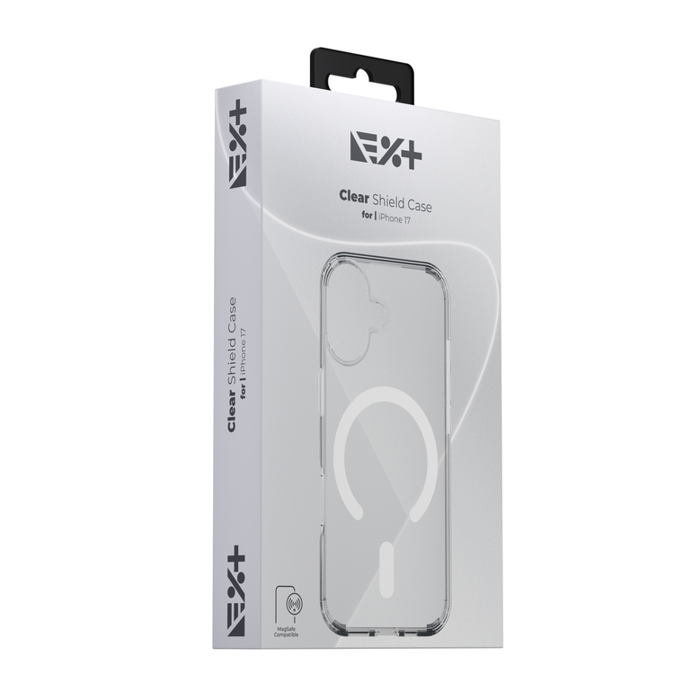 NOA Clear Shield Case for iPhone 17 | MagSafe Compatible