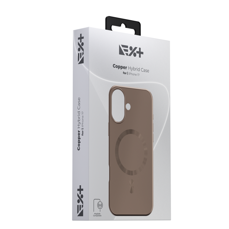 NOA Hybrid Case for iPhone 17 | Copper | MagSafe Compatible