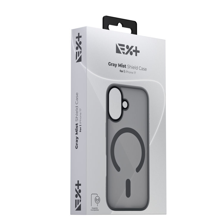 NOA Gray Mist Shield Case for iPhone 17 | MagSafe Compatible