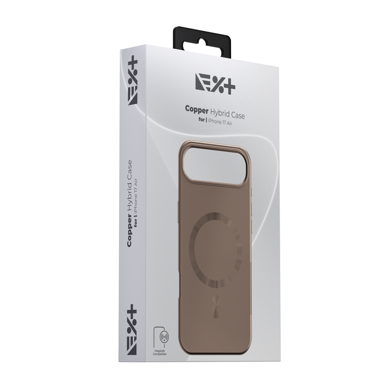 NOA Hybrid Case for iPhone 17 Air | Copper | MagSafe Compatible