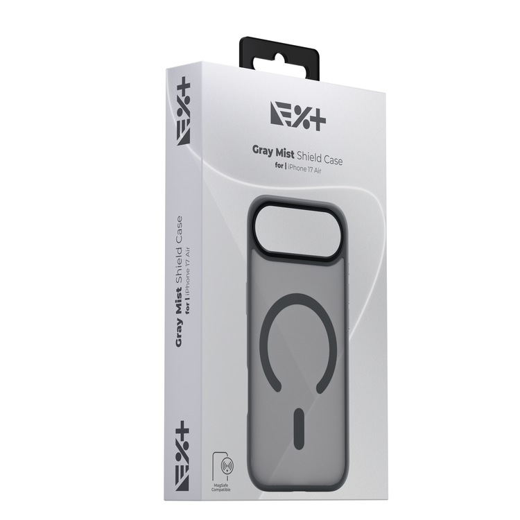 NOA Gray Mist Shield Case for iPhone 17 Air | MagSafe Compatible