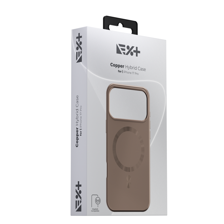 NOA Hybrid Case for iPhone 17 Pro | Copper | MagSafe Compatible